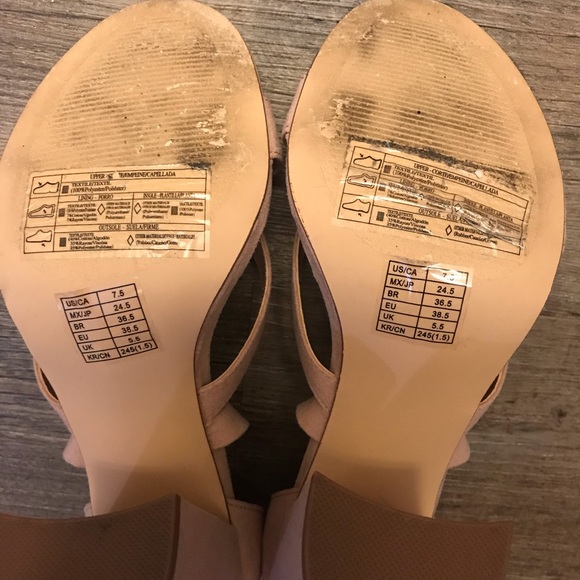 Forever21 Co-Amelie chunky heel sandals - Picture 5 of 6